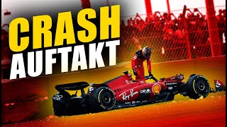 CrashFreitag in Abu Dhabi PitlaneDrängler Verstappen platzt der Kragen [upl. by Nalloh]