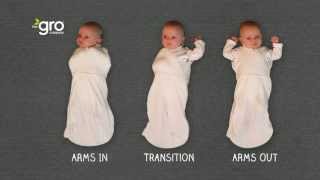 How to use the Swaddle Grobag [upl. by Ainaj]