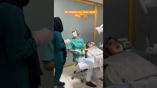 OT nurse with Dr funny 🤣🩺🥼 trending comedy medicaltec nursing medicaltec funny opd foryou [upl. by Merilee289]