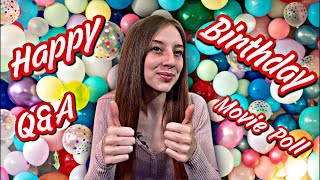 WHIITE GOLD  BIRTHDAY LIVESTREAM  MOVIE POLL  QampA AND MORE [upl. by Ardeed]