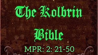 A Selection from The Kolbrin Bible  MPR2 2150 [upl. by Ahsila316]