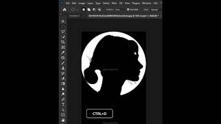 Create realistic white circular moon effect using Photoshop [upl. by Loreen]