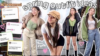 SPRING OUTFIT IDEAS ft your themeoccasion suggestions 🍄 [upl. by Adnim]