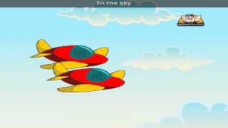 Two Twin Aeroplanes with Lyrics  Nursery Rhyme‬ [upl. by Marcell751]