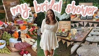 my bridal shower ♡ preparationset up  vlog [upl. by Gretal]