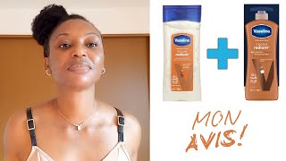 VASELINE COCOA RADIANT LOTION  VASELINE BODY GEL OIL REVIEW [upl. by Morton515]