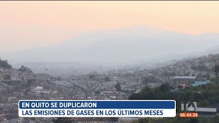 Más concentración de gases de efecto invernadero en Quito [upl. by Eart]