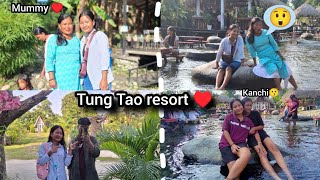 tihar ma ramailo 🥳 🚩tung Tao resort Alisha gurung vlog part 1 [upl. by Hakvir]