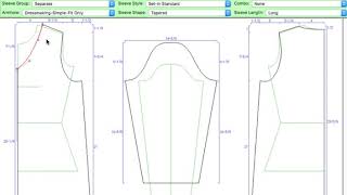 Using Click and Drag in Garment Designer Software [upl. by Bourgeois]