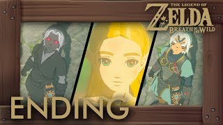 Zelda Breath of the Wild  Ending w All Link Generations [upl. by Ayoras569]