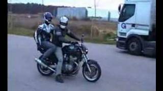 Stunt Suzuki 600 Bandit [upl. by Kerk26]