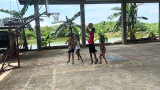 Playing Basketball in San Fernando  Barotac Viejo Iloilo … Philippines … Subscribe … Thank You [upl. by Aenahs790]