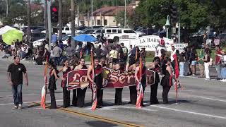 La Serna HS  US Field Artillery March  2024 La Habra Corn Festival Parade [upl. by Colvin]