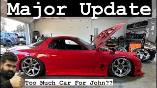 Johns Drift FD Rx7 Build Is Finally Completed [upl. by Annehcu]