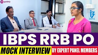 IBPS RRB PO Mock Interview 2024  RRB PO Interview  IBPS RRB PO Interview Preparation  Guidely [upl. by Terrilyn]