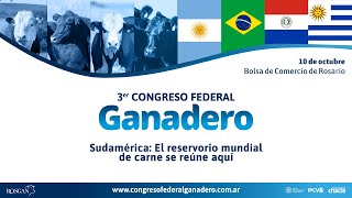 3° Congreso Federal Ganadero  BCR  10102024 [upl. by Ynafit]