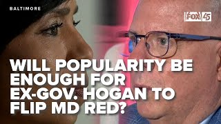 In Depth Will popularity be enough for exGov Hogan to flip Maryland red in Senate race [upl. by Felipe]