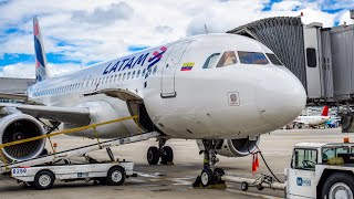 Trip Report  LATAM  Bogotá  Cartagena  A320 Ex VIVA Air  HD [upl. by Frantz]