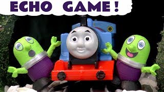 Thomas amp Friends Echo In The Tunnel Story With The Funny Funlings [upl. by Nolana]