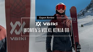 Volkl Kenja 88 Skis  Womens Expert Review 2022 [upl. by Yendroc]