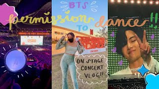 211127 BTS 방탄소년단 PERMISSION TO DANCE ON STAGE DAY 1 CONCERT VLOG  SOFI REUNITED W BTS ღ´ [upl. by Aretse801]