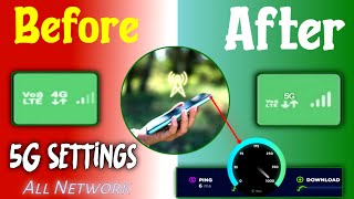 2024 APN Settings Enable 5G in Any 4G Phone  APN 5G Settings For All Network [upl. by Mayram257]