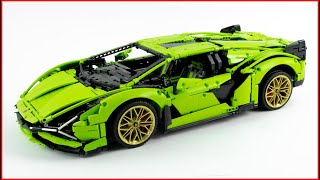 LEGO TECHNIC 42115 Lamborghini Sián FKP 37 Speed Build for Collecrors  Brick Builder [upl. by Omrellug]