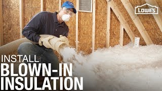 How to Install Blownin or Loose Fill Insulation [upl. by Lavona428]