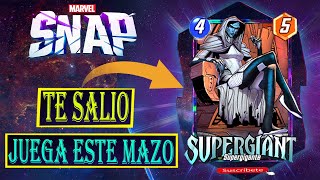 Supergigante excelente en este mazo de marvel snap [upl. by Uball]