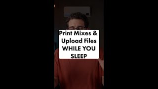 Print Mixes amp Upload File WHILE YOU SLEEP Scheps Bounce Factory with Samply [upl. by Zoa]