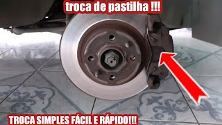 Como trocar a pastilha de freio do palio attractive [upl. by Nosnehpets906]