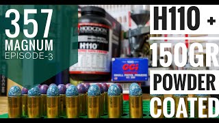 First Time Reloading 357 Magnum  Episode 3  Cast 358150  Hodgdon H110  CCI 550 Magnum Primers [upl. by Jen]