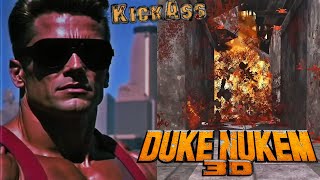 Kickass Duke Nukem 3D  LA Meltdown 100 SECRETS [upl. by Okramed]