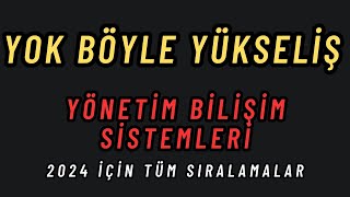 2024 yks tercih Yönetim bilişim sistemleri sıralamaları yok böyle yükseliş bu yılda dikkatli olun [upl. by Sue]