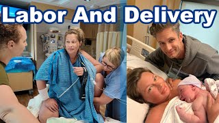 Labor And Delivery Vlog  SUCCESSFUL VBAC [upl. by Assilev]