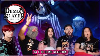 Demon Slayer Hashira Training Arc Episode 1︱Blind Reaction [upl. by Natalee]