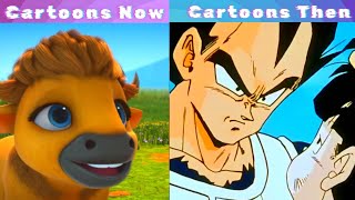 Cartoons Now vs Cartoons Then [upl. by Ydnew]