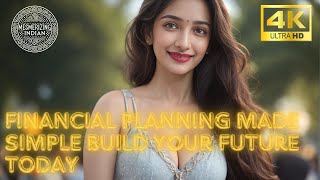 4K Mesmerizing Indian AI Lookbook  Financial Planning Made Simple Build Your Future Today [upl. by Rudin654]