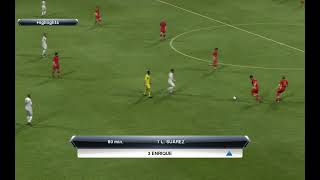 Highlight Real Madrid vs Liverpool PES 2013 [upl. by Llewoh]