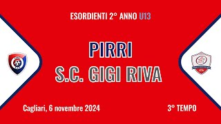 3°t PirriScuola Calcio Gigi Riva ESORDIENTI 06112024 FULL MATCH [upl. by Nedi]