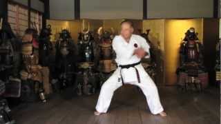 Worlds Karate Legend MORIO HIGAONNA Gojuryu Master 10th Dan pt1 [upl. by Batty184]