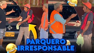 EL PARQUERO IRRESPONSABLE 🦺🤣  Camilin TV [upl. by Acinoed]