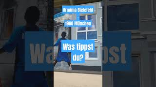 Arminia Bielefeld  TSV 1860 München  Mein Tipp  Heimsieg [upl. by Barbe]