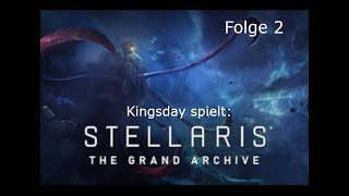 Stellaris Grand Archiv Folge 2 Eine epische Amöbe gefangen  Und die ersten Kontakte [upl. by Ednutabab]