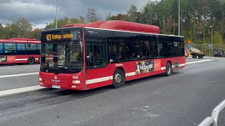 Stadsbuss i Orminge Keolis 7603 [upl. by Assilav]