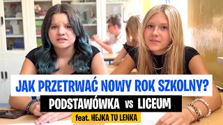 Jak przetrwać nowy rok szkolny Podstawówka vs Liceum [upl. by Otrebliw]