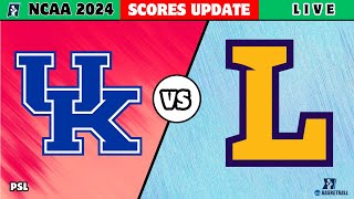 Kentucky vs Lipscomb  NCAA Mens Basketball 2024  Kentucky Live Score Update today [upl. by Yelrebmyk]