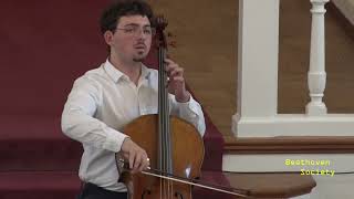 Beethoven Society Concert Cello and Piano Concert [upl. by Dunning]