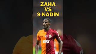 Zaha vs kadın futbol takımı wilfriedzaha galatasaray crystalpalace yannickbolasie [upl. by Skvorak]