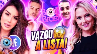 BBB 22 LISTA DE FAMOSOS CONFIRMADOS NO CAMAROTE  Virou Festa [upl. by Anema]